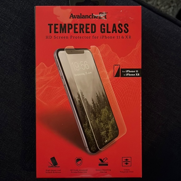 Avalanche Tempered Glass screen protector iPhone 11 iPhone XR - Picture 1 of 2